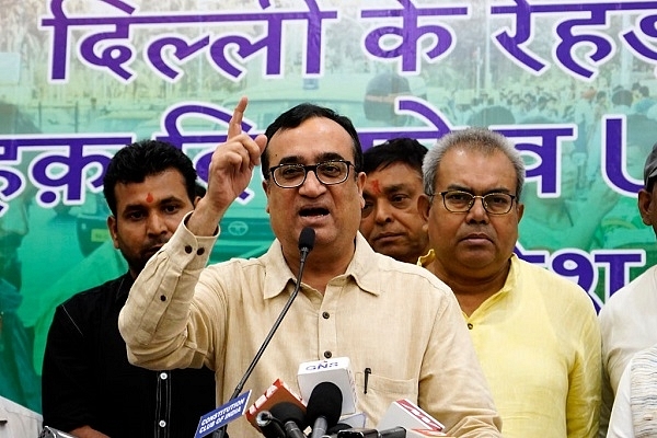 Senior Congress Leader Ajay Maken (Hardik Chhabra/India Today Group/Getty Images)