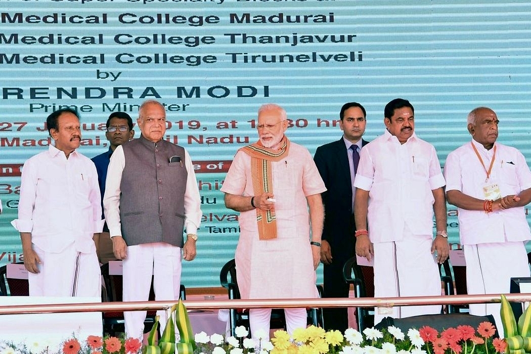 PM Lays Foundation Stone For An AIIMS In Madurai; Says He’s Happy That State Has Embraced Ayushman Bharat