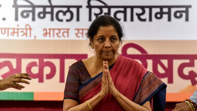 Finance Minister Nirmala Sitharaman (Kunal Patil/Hindustan Times via Getty Images)