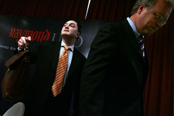 (Left) Gautam Singhania, Chairman &amp; Managing Director, Raymond Ltd. (Manoj Patil/Hindustan Times via Getty Images)
