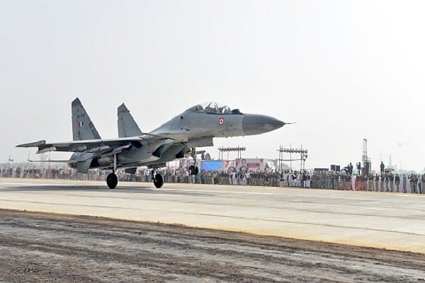 Four Sukhoi Su-30MKI fighters of Indian Air Force (Indian Air Force/Twitter)