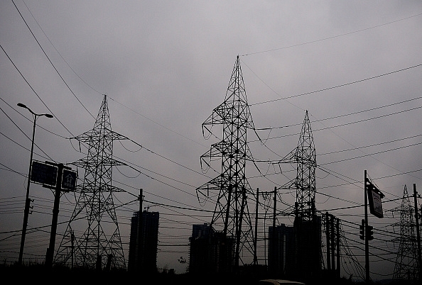 Representative image of electricity towers  (Photo by Priyanka Parashar/Mint via Getty Images)