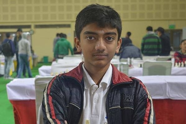 New star on the horizon. Gukesh soon after getting his GM title at Delhi International Chess Grandmaster Open on 15 January. (Facebook)