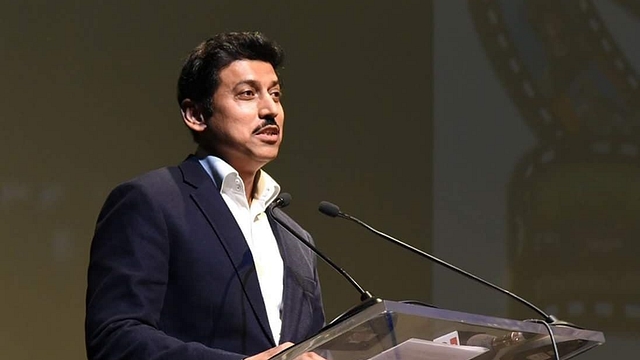 Minister of Information and Broadcasting (I/C) Rajyavardhan Rathore. (Image via Facebook)