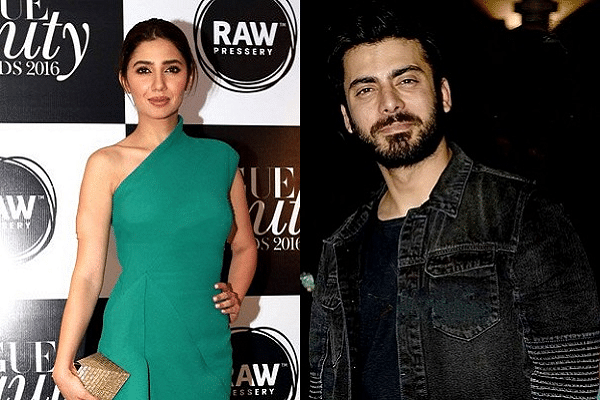 Mahira Khan - Left, Fawad Khan - Right (Wikimedia Commons)