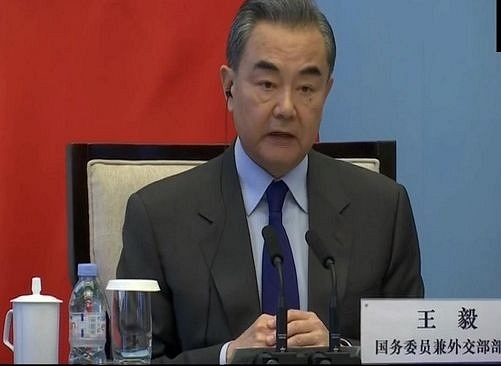 Chinese Foreign Minister Wang Yi (@ANI/Twitter)