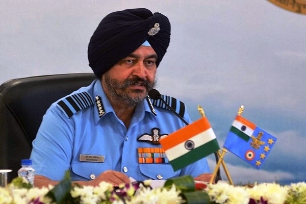 Air Chief Marshall B S Dhanoa (Pic via Twitter)