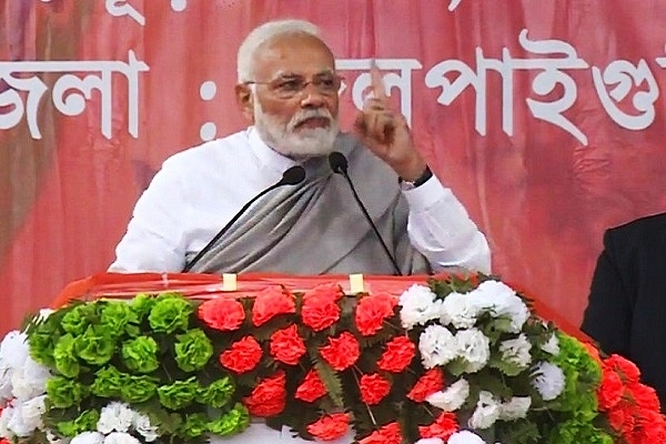 PM Modi in Jalpaiguri rally (Representative Image) (@BJP4Bengal/Twitter)