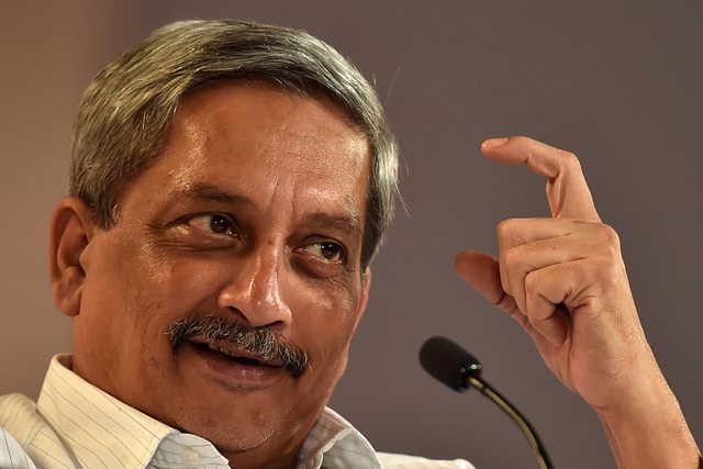 Goa CM Manohar Parrikar (Photo by Ajay Aggarwal/Hindustan Times via Getty Images)