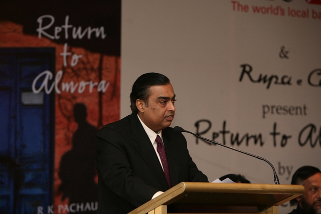 Mukesh Ambani (Photo by Bhaskar Paul/India Today Group/Getty Images)