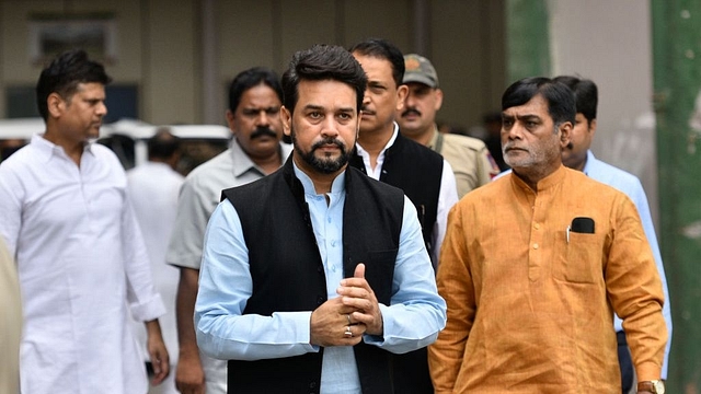 MoS Finance Anurag Thakur (Anushree Fadnavis/Hindustan Times via Getty Images)