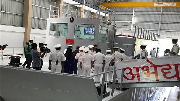 At the launch of the ‘Abhedya’ facility on 25 March (2019). (Representative image) (Website/Indian Navy)