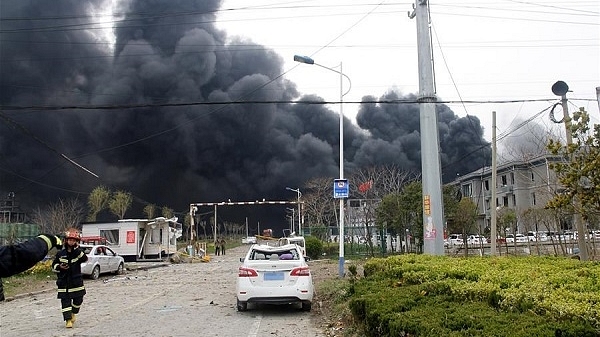 Industrial Park Explosion In China Kills 47, Injures 90; Rescue Efforts On 