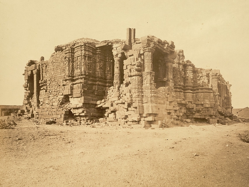 Flashback: The Somnath Temple in ruins. (Wikimedia Commons)