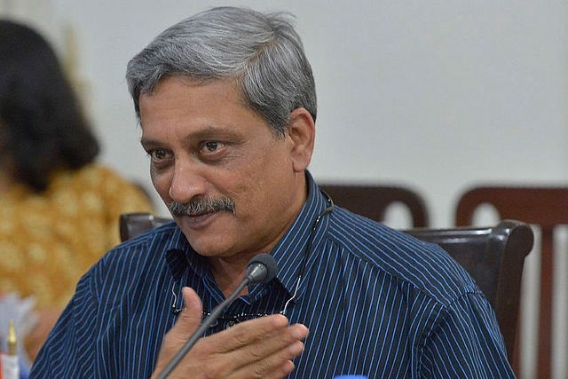 Former Defence Minister Manohar Parrikar (Ash Carter/Wikimedia Commons)