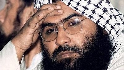 Jaish-e-Mohammad chief Maulana Masood Azhar (Image via Twitter)&nbsp;