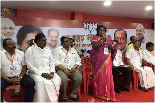 Tamil Nadu BJP unit chief Tamilisai Soundrajan (Twitter)