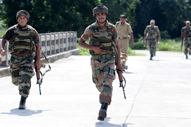 Indian Army during an operation in the northeast (BIJU BORO/AFP/GettyImages)