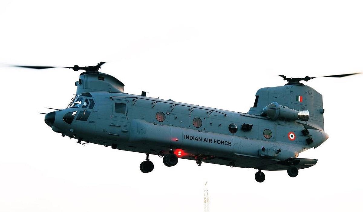 Watch:  Indian Air Force’s Chinook Helicopter Makes Maiden Landing At Chandigarh Air Force Station
