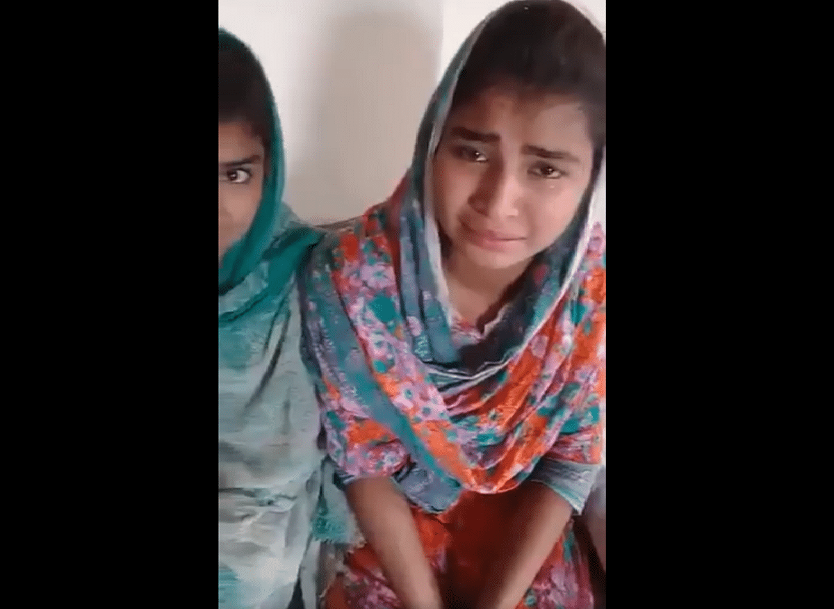 Watch: Multan Hindu Girls Plead For Protection From Islamists In ‘Naya Pakistan’ After Forced Conversion Case In Sindh