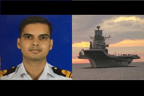 Lieutenant Commander D S Chauhan (@shivaroor/Twitter)