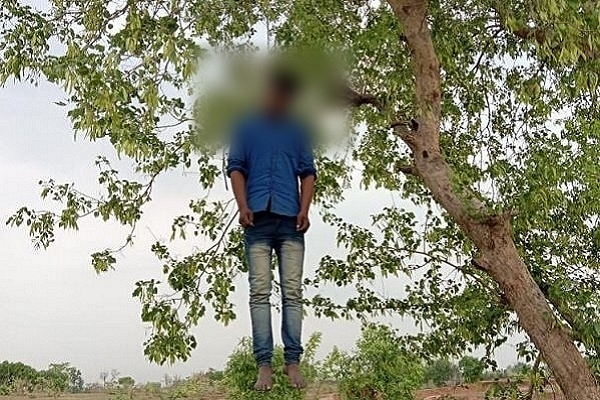 BJP worker Sisupal Sahis found hanging in Purulia (Pic via Twitter)