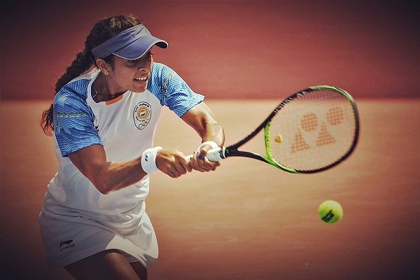 Ankita Raina in action (@ankita_champ/Twitter)