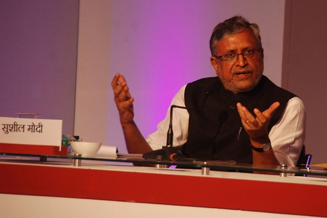 Sushil Modi (Arun Abhi Abhi/Hindustan Times via Getty Images)