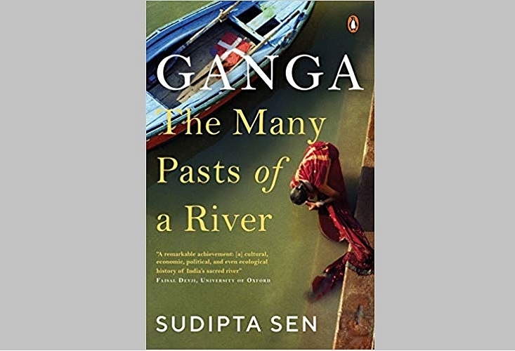 Cover of the book ‘The Many Pasts of a River’ by Sudipta Sen