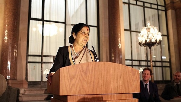 External affairs minister Sushma Swaraj. (Wikimedia Commons)