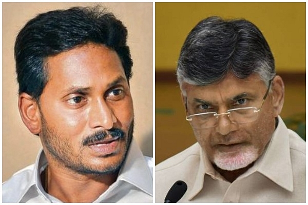 Jagan Mohan Reddy and Chandrababu Naidu.(Twittter Image)