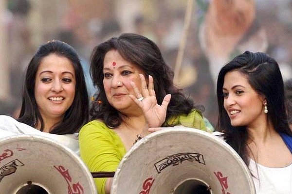 TMC candidate Moon Moon Sen (Pic via Twitter)