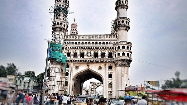 A view of Charminar in Hyderabad. (Wikimedia Commons)