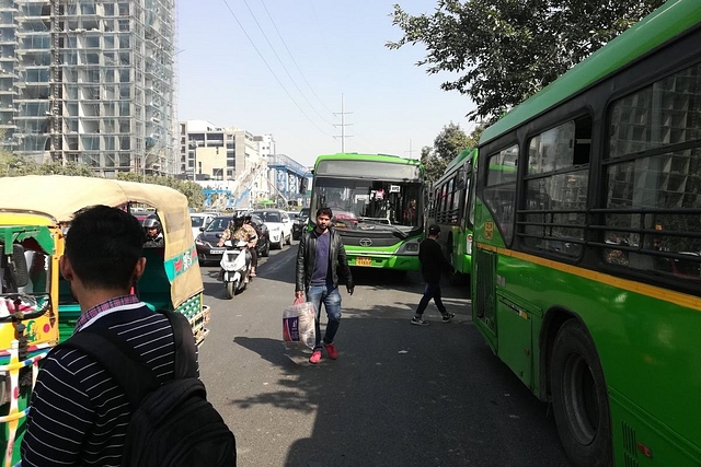 The bus bays near Metro stations would provide commuters safe access to BMTC’s feeder services. (representative image) (image via @rahulkhurana306/Facebook)