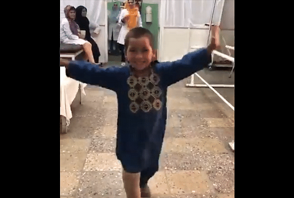 Watch: Afghan Child, A Landmine Victim, Dances In Delight At Hospital After Getting Prosthetic Leg 