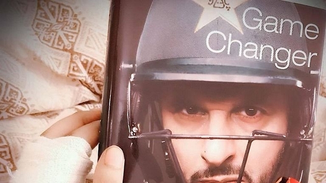 Shahid Afridi’s book had hit the stands on 30 April.(image via Shahid Afridi/Facebook)