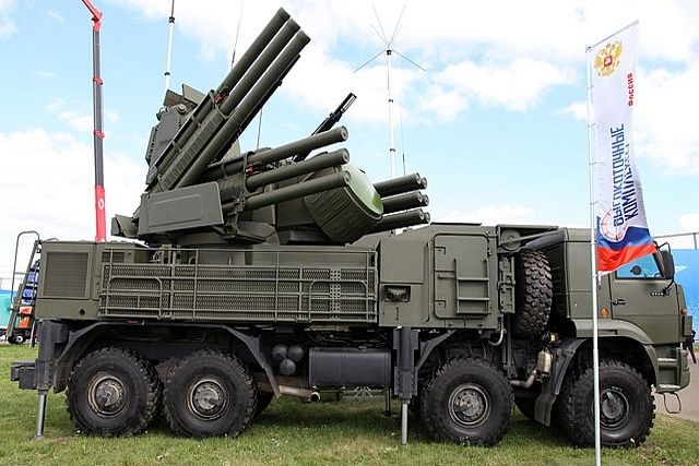 Pantsir-S1 System (Vitaly V. Kuzmin/Wikimedia Commons)&nbsp;