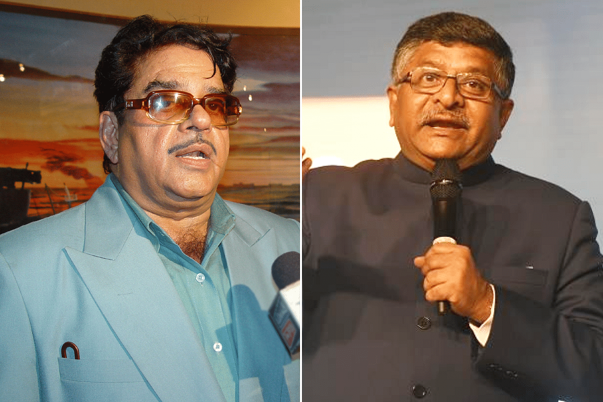 Shatrughan Sinha and Ravi Shankar Prasad