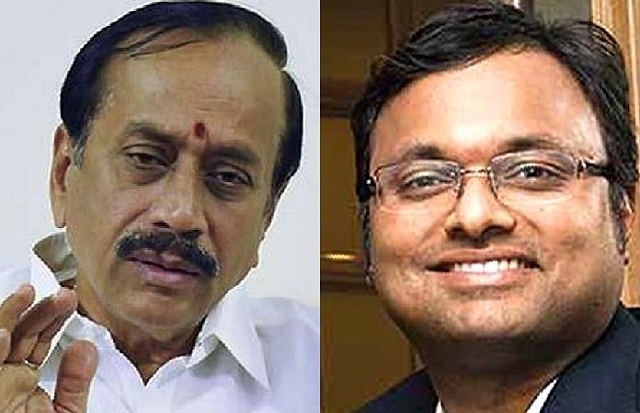 H Raja and Karti Chidambaram.