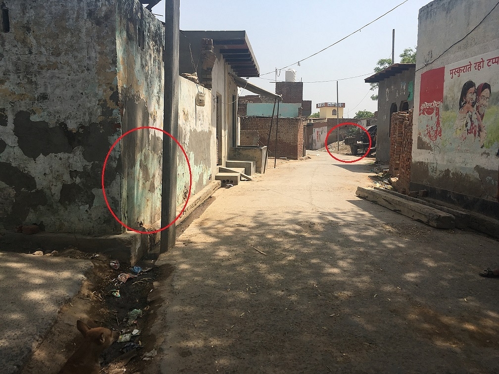 Distance between Aslam’s house and garbage mound