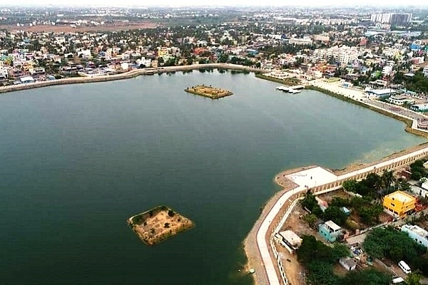 Rejuvenated lake in Chennai near Avadi (Pic via Twitter) (representative image)