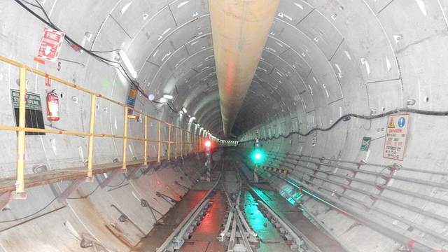 MMRC has worked in full steam with the help of 17 TBMs to tunnel the city, and are working towards the next 19 breakthroughs on the 33.5 km long metro-3 alignment.(Image via @rajtoday/Twitter) (representative image)