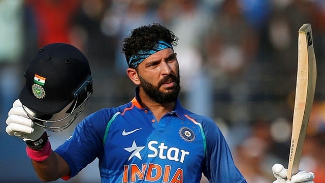 Yuvraj Singh opened his innings for India against Kenya in 2000. Since then, he has represented the men in Blue in all formats. (@CVShinde07/Twitter)