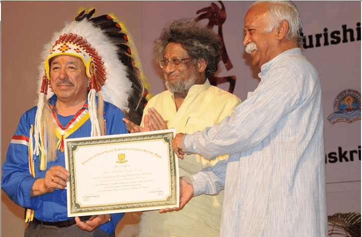 The Elders’ Conferences conducted to preserve global theo-diversity and natural spiritual traditions by the Sangh has its roots in the vision and wisdom of Ram Swarup. 