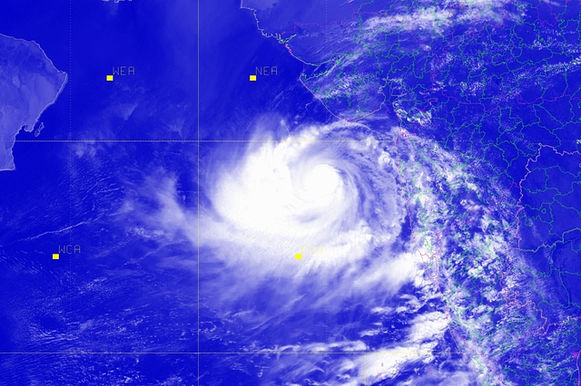 Cyclone Vayu (Pic Via IMD Website)