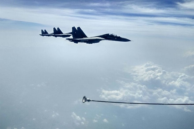 A pair of Su-30 MKIs (Representative Image) (Indian Air Force/Twitter)