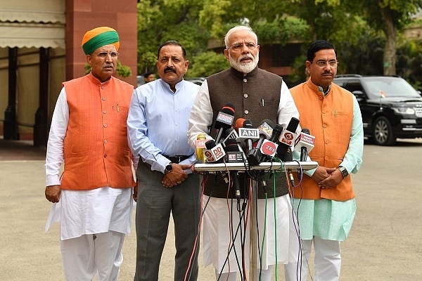 After Winning Full Majority PM Modi, Amit Shah Take Oath As Seventeenth Lok Sabha Session Begins 