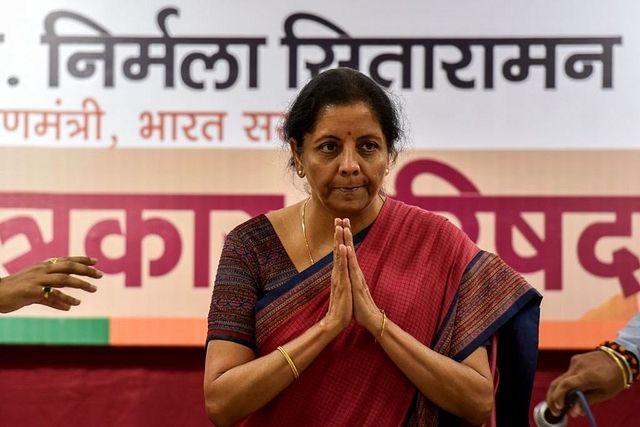 Finance Minister Nirmala Sitharaman (Kunal Patil/Hindustan Times via Getty Images)