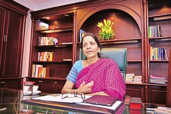 Finance Minister Nirmala Sitharaman.