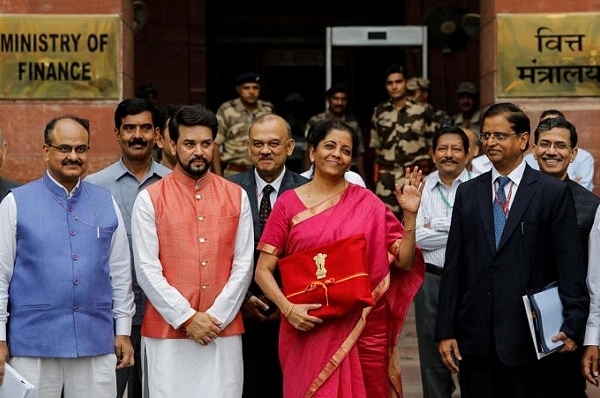  Nirmala Sitharaman, India’s first full-time woman finance minister. &nbsp;